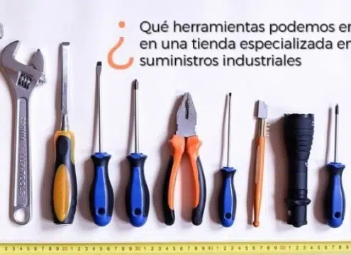 ¿Qué herramientas podemos encontrar en una tienda especializada en suministros industriales?