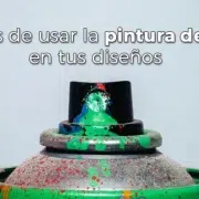 Ventajas de usar la pintura de spray en tus diseños